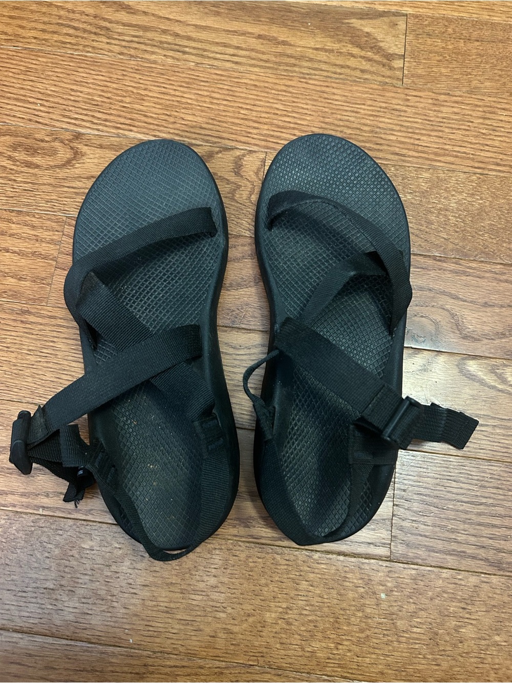 Chaco Black Strappy Sandals